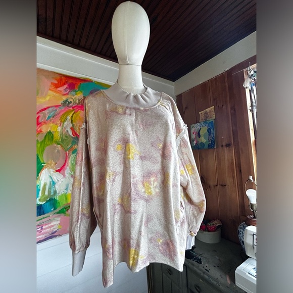 Out From Under UO Urban Outfitters Seamed Camilla Pullover Sweatshirt M - Picture 1 of 15